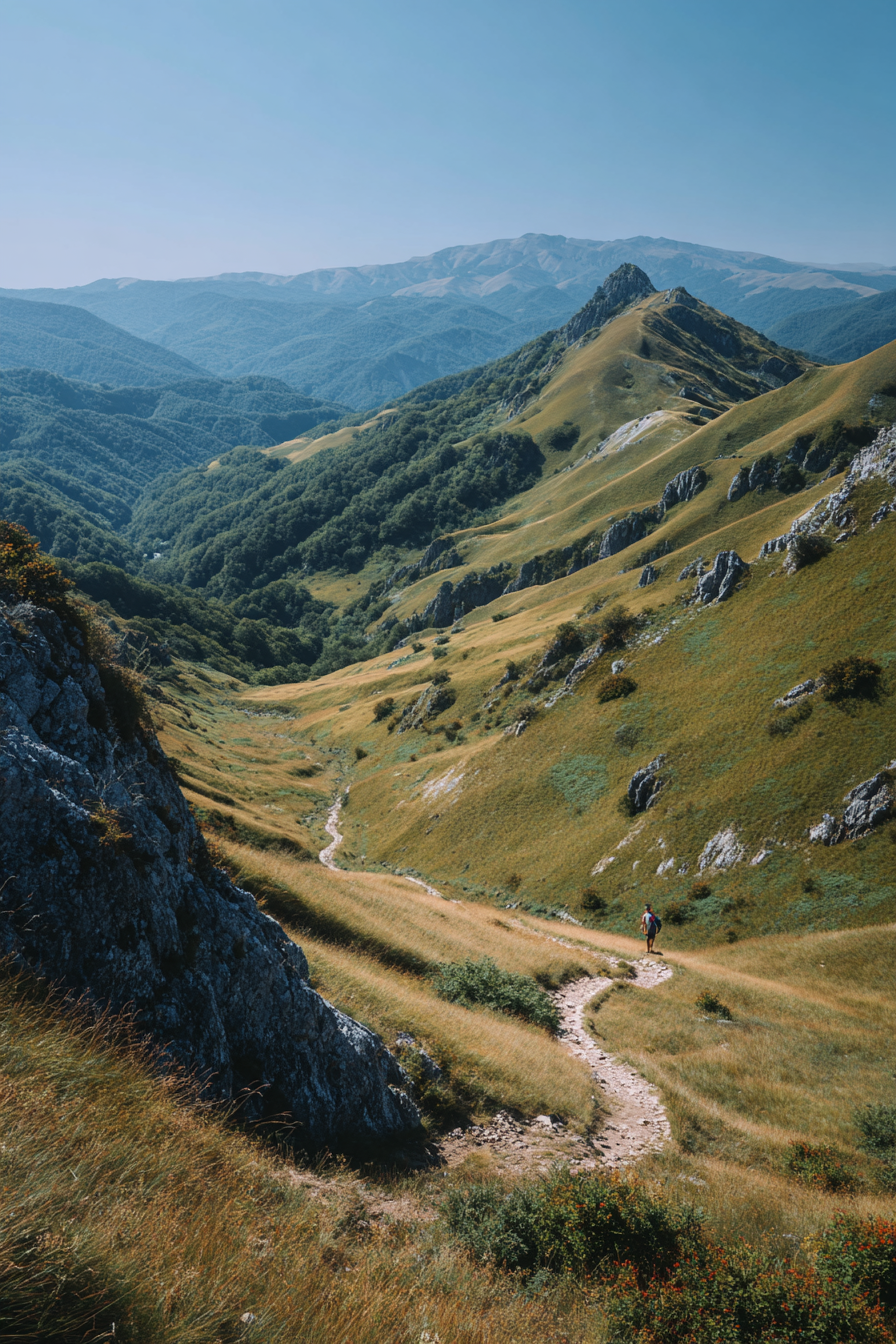 Sentier de randonnée en montagne destination voyage aventure économique Sentier de randonnée en montagne destination voyage aventure économique
