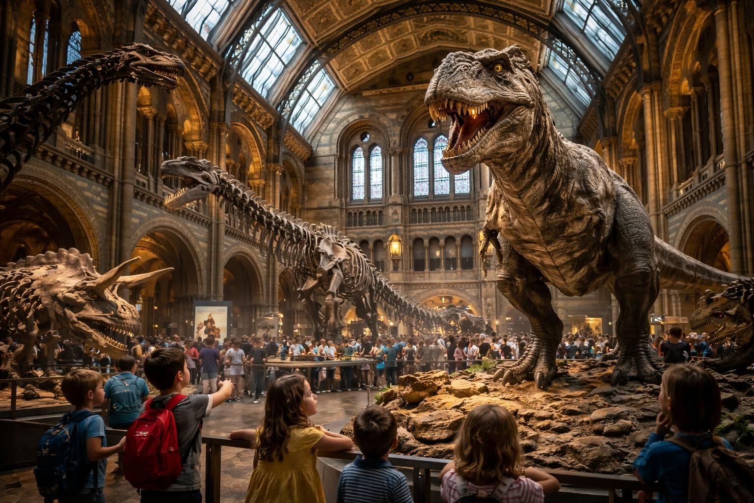 explorez le musée d'histoire naturelle de londres et découvrez ses trésors fascinants et curiosités incontournables pour toute la famille.