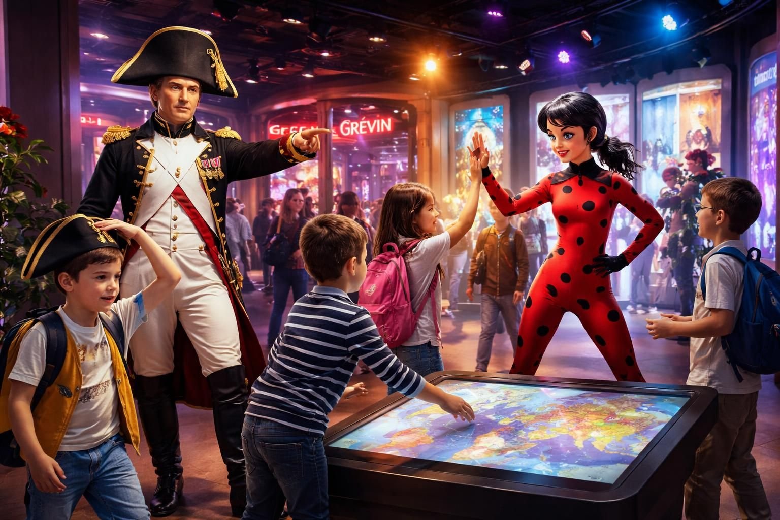 explorez le musée grévin et admirez ses personnages de cire célèbres, une expérience unique alliant histoire, art et divertissement pour toute la famille.