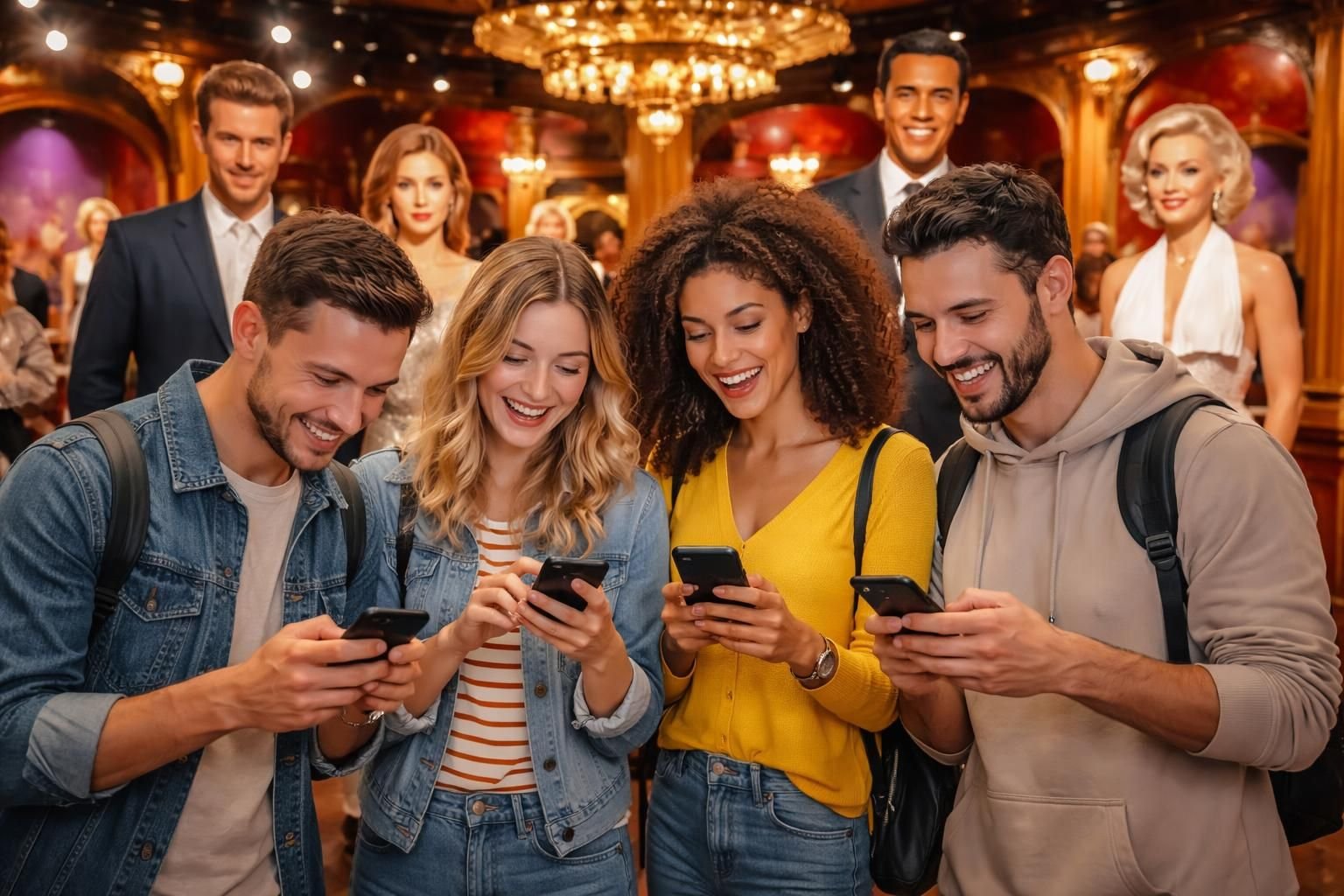 découvrez le musée grévin et ses personnages de cire célèbres, plongez dans un univers fascinant où l'histoire et les célébrités prennent vie grâce à des sculptures réalistes.