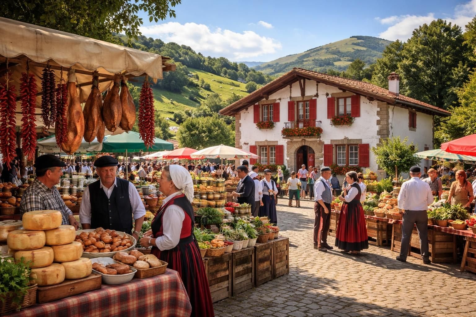 Basque Garbsoes Plongée au cœur de Merkatu : actualités et culture basque